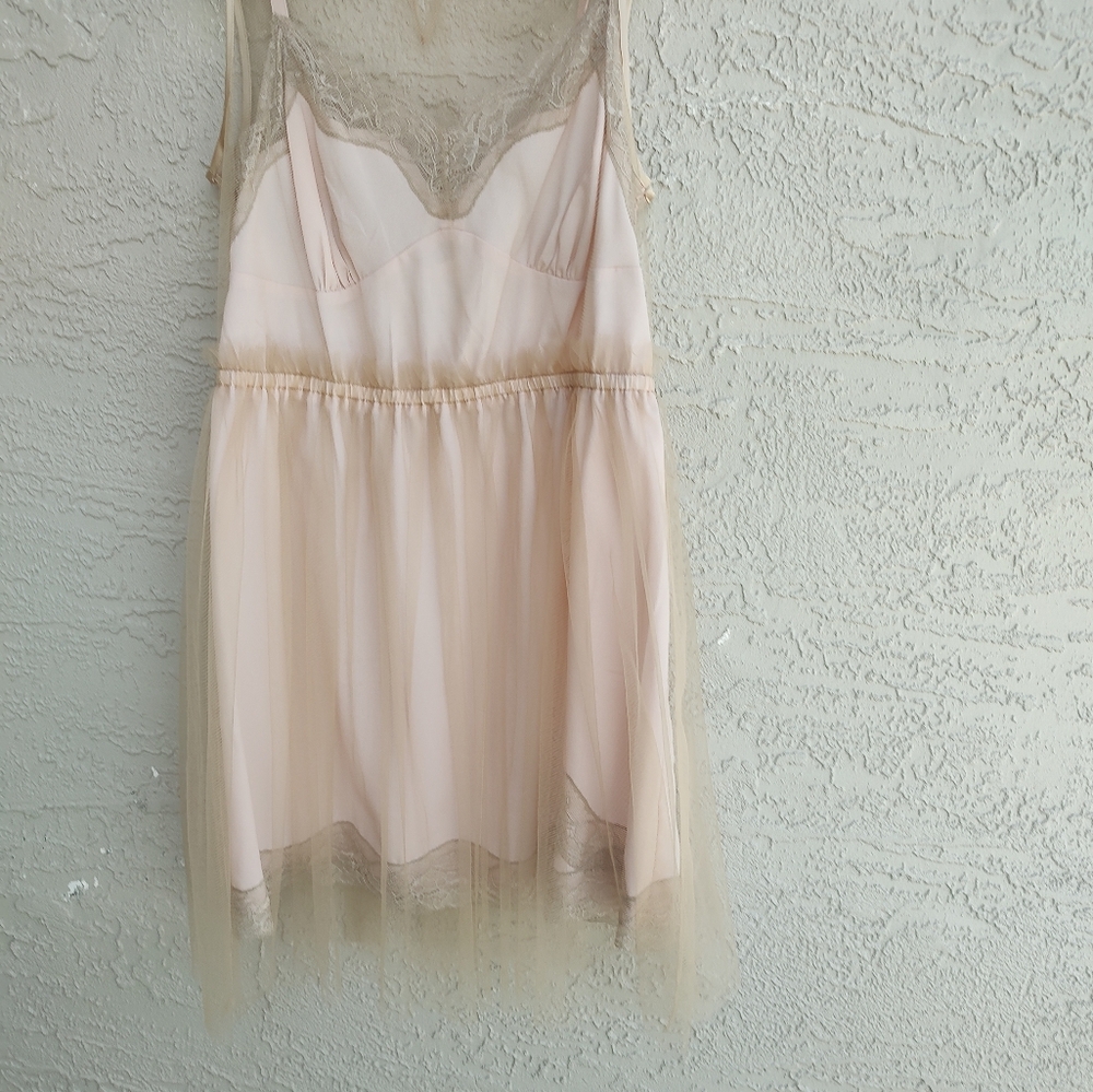 Rodarte 20th Anniversary collection mesh and embroidered satiny dress - Picture 11 of 16